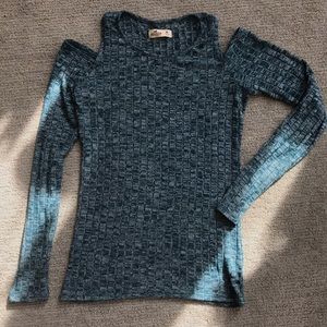 Blue/Green Hollister Sweater